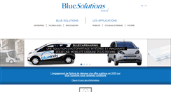 Desktop Screenshot of blue-solutions.com